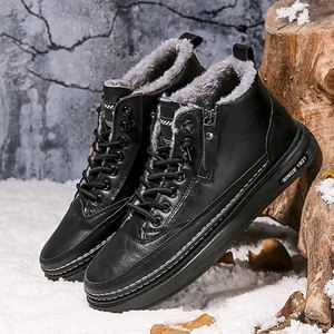 Zapatos de Hombre para Invierno, Nuevas Botas de Nieve, Zapatos Casuales Cálidos para Trabajar, Zapatos de Algodón - Product Image 2