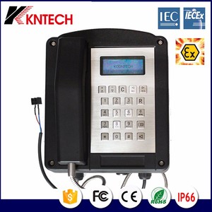 Teléfono a Prueba de Explosiones para Exteriores con Pantalla Integrada, Aprobado por IE Cex, Proveedor Chino KNTECH - Product Image 2
