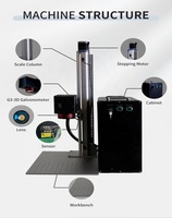 Machine de marquage laser à fibre 3D dynamique 30W 60W 100W JPT Mopa Machine de gravure laser 3D pour pièces de monnaie bijoux moule métallique