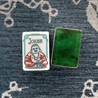 Winslow 1920 Ensemble de Mahjong en Acrylique Jiangsu Chine - Coffret Cadeau de 160 Pièces pour Usage Domestique avec Tuiles en Cristal Façonnées à la Main pour Jeux de Cartes
