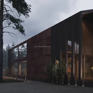 Op Maat Gemaakte Populaire Huisontwerp Modulaire Prefab Luxe Resortvilla Met Beste Prijs