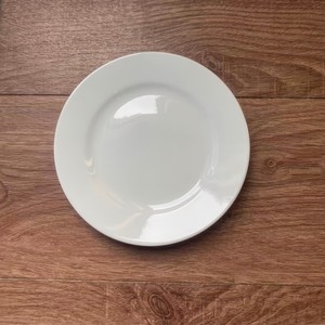 Platos laterales de plato redondo de porcelana blanca de 6 pulgadas para bodas, restaurantes, <span class=keywords><strong>catering</strong></span> - Product Image 2