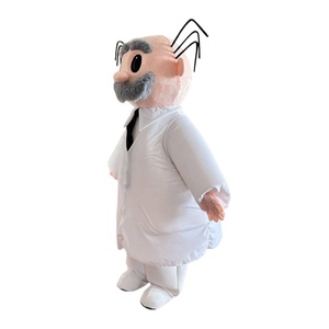 Costume de mascotte de médecin, professeur, Dr Simi - Product Image 5