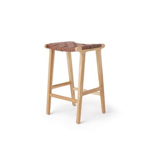 Versatile Wooden Ottoman Stool Modern Design for Relaxation & <b>Footrest</b> for Living Room Bedroom & Entry School - Product Image 4