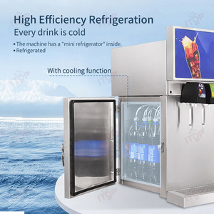 Distributeur de boissons gazeuses Soda Cola Ice Cola Maker Distributeur commercial Fast Food Shop Cola Soda Fountain Machine - Product Image 5