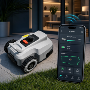 Cortacésped Robótico Inalámbrico de 500m con Batería, Visión 3D, IA para Evitar Obstáculos, Carga Automática, Control por App, 22° de Inclinación, IPX6 - Product Image 4
