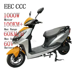 공장 도매 2 바퀴 장거리 빠른 모토 이동성 스쿠터 Elektro 1000w Ckd 성인용 듀얼 모터 전기 자전거 오토바이