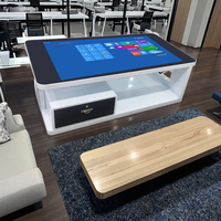 Table interactive numérique LCD d'intérieur de 55 pouces, système Android ou Windows, table de jeu intelligente avec écran tactile