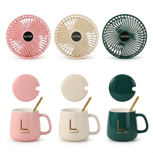 Trending Promotional Corporate <b>Gift</b> Set Custom Logo Ceramic Mug Fan Towel Combo for Business Event Empolyee Welfares - Product Image 4