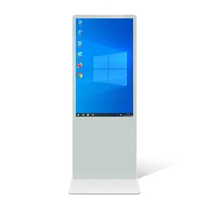 43 55-Zoll-Boden 4K LCD-Werbung Kiosk-Bildschirme Touchscreen-Player Digital Signage Displays