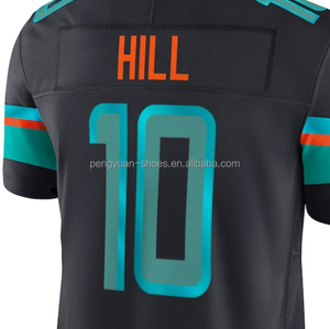 جاهز لشحن قميص كرة القدم الأمريكية المخيط بأفضل جودة - Product Image 1