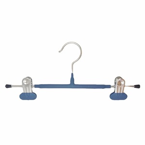 Pant Hanger With Double Clips Wide Mouth Non Slip Hook Type For Clothes Storage Home Use Adult And Child - Product Image 1