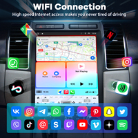 Reproductor de DVD de 12.1 Pulgadas para Ford Taurus 2012-2014, Radio con Pantalla Táctil Grande Estilo Tesla, Navegación Android, DSP, Carplay