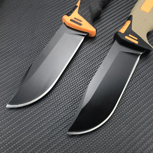 GB coltello a lama fissa coltello tattico 8 cr13mov lama in gomma e plastica manico esterno EDC strumenti di caccia di sopravvivenza - Product Image 3