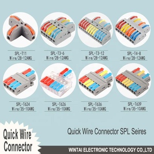 Wintai-công nghệ Trung Quốc <span class=keywords><strong>2</strong></span> trong 4 ra kết nối thiết bị đầu cuối dây 28-14awg điện nhanh chóng kết nối dây - Product Image 3