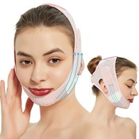 Lifting du visage Sangle amincissante Double menton Réducteur Bande V Line Face Lifting Bandage