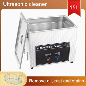 Nettoyeurs à ultrasons <span class=keywords><strong>15L</strong></span> pour bijoux et pièces de moteur, prise UK, bain à ultrasons, machine de lavage dentaire - Product Image 1