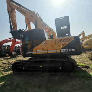รถขุดมือสอง <span class=keywords><strong>Hyundai</strong></span> R220LC-9S ขนาด 22 ตัน ยี่ห้อ Cummins ของแท้ นำเข้าจากต่างประเทศ ระบบไฮดรอลิกเสถียร สำหรับงานเทศบาล - Product Image 2
