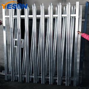 Residencia de acero galvanizado valla <span class=keywords><strong>empalizada</strong></span> jardín Europa de precios bajos - Product Image 6