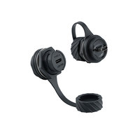 LSHITECH M20 IP67 Tipo-C 3.1 Conector Hembra de Bayoneta para Panel, Industrial para Exteriores, OEM
