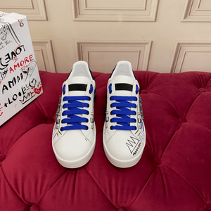 Nuevas Zapatillas Casuales Gabbna 2026 para Hombre y Mujer, con Cordones Azules de Malla Plana con Graffiti 3D, a la Moda - Product Image 3