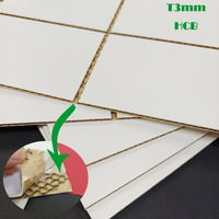 Plaques de carton rigides et plates en kraft blanc et carton noir de 1 mm, 2 mm, 2,5 mm pour panneaux signalétiques, panneaux graphiques et panneaux multimédia