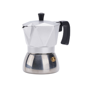 Cafetera Italiana Portátil de 3 Tazas, Cafetera Moka de Aluminio, Cafetera de Metal, Cafetera Mocha de Inducción para el Hogar, la Oficina y Negocios - Product Image 4