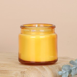 Navidad redondo ámbar claro verde <span class=keywords><strong>blanco</strong></span> negro 100mL portavasos de vidrio contenedor tarros de vidrio con corcho - Product Image 4