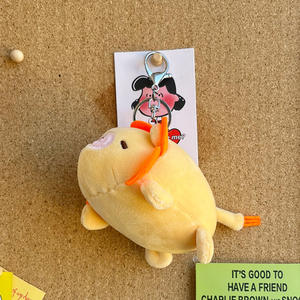 T1118新しいかわいいパンダぬいぐるみ横になるウサギライオンキーホルダーペンダントアクセサリー卸売 - Product Image 5