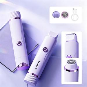0728 Wholesale Women Shaver Epilator Twin Blade <b>Rounded</b> Foil for Zero Pain Cuts Redness - Product Image 4