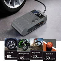Démarreur d'urgence pour camion, alimentation tout-en-un, écran numérique, éclairage intelligent, pince électrique, gonflage de pneus, plastique