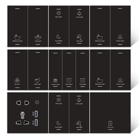 Système d'hôtel intelligent haut de gamme 2024 avec interrupteur intelligent Zigbee, prise en charge de l'application Tuya