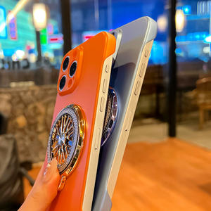 360 ° Giratorio Spinner Stand Ring Holder Antideslizante <span class=keywords><strong>PC</strong></span> <span class=keywords><strong>Hard</strong></span> Back Cover para iPhone 16 Pro Max Smartphone Case - Product Image 5
