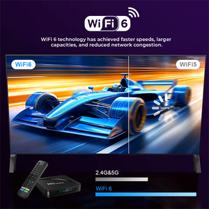 กล่องทีวีระบบแอนดรอยด์ 12.0 พร้อมด้วยดูอัลไวไฟ HDR และรีโมทคอนโทรลแบบสั่งงานด้วยเสียง - Product Image 5