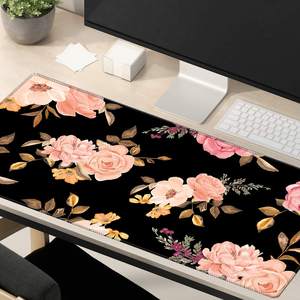 <span class=keywords><strong>Tapis</strong></span> de <span class=keywords><strong>souris</strong></span> japonais Sakura gris pour jeu d'ordinateur portable <span class=keywords><strong>Tapis</strong></span> de bureau noir <span class=keywords><strong>Tapis</strong></span> de <span class=keywords><strong>souris</strong></span> <span class=keywords><strong>Gamer</strong></span> 900x400 Coussin de table Accessoire de bureau - Product Image 4