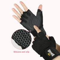 Guantes de Fitness Extendidos, Transpirables, Resistentes al Desgaste, de Medio Dedo, Otros Guantes de Soporte para Barras, Equipo de Gimnasio, Levantamiento de Pesas