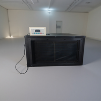 Deshumidificador Industrial de Techo de 360L/Día, Secador de Aire por Conductos, para Taller, Almacén, Sótano