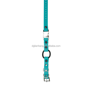 <span class=keywords><strong>Collar</strong></span> de perro de <span class=keywords><strong>PVC</strong></span> de plástico y poliéster personalizado de 33 pulgadas con bucle elástico a presión rápida y características de expansión y respiración pesada - Product Image 6