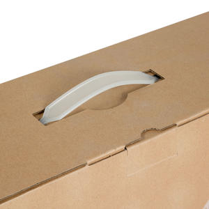 Caja <span class=keywords><strong>de</strong></span> Envío Corrugada Personalizada para Ropa y Zapatos, Empaque Ecológico con Asa para un Transporte Conveniente y Venta al Por Mayor - Product Image 3