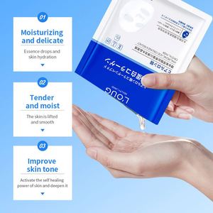 Masque facial en argile en stick LOUG avec logo personnalisé, acide hyaluronique, collagène, cristal rebondissant, nettoyage en profondeur, soin de la peau du visage - Product Image 3