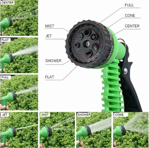 High-Expandable Soft ABS & Polyester Green with Stainless Steel Plug Watering <b>Cleaning</b> Reel Included - Product Image 6