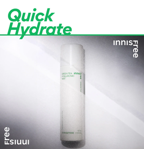 Innisfree Green Tea Hyaluronic Mist 150mL Spray Hidratante Facial con Ácido Hialurónico y Extracto de Té Verde - Product Image 5