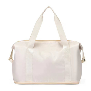 Bolsa de Deporte de Neopreno 2024, Bolsa de Viaje con Compartimento para Zapatos, Logotipo Personalizado en Cuero, Bolsa de Gimnasio Rosa para Hombre y Mujer - Product Image 6