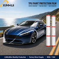 Film de protection auto-cicatrisant WANHUA TPU PPF pour capot, pare-chocs, bord de porte, rétroviseur, toit, phare, coffre, rouleau en vrac pour carrosserie OEM