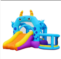 Grand château de saut gonflable en PVC pour toboggan pour enfants maison de château gonflable commerciale personnalisée