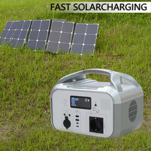 Generador Solar de Respaldo con Batería LiFePO4 de 134 Wh para Acampar al Aire Libre, Tomas de Corriente CA de 600 W, Recarga del 80% <span class=keywords><strong>en</strong></span> 30 Minutos, Linterna de Respaldo LFP - Product Image 3