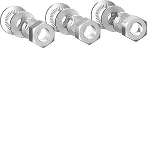 HYH501H Personalizzabile con kit di dadi e rondelle di montaggio Hagers PW1600 3P - Product Image 4