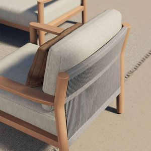 Muebles de Exterior de Lujo, Juego de Sofás de 4 Piezas para Jardines, Terrazas, Patios, Hoteles, Casas de Huéspedes, Restaurantes, Camping - Product Image 2