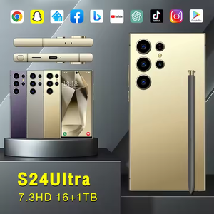 2025 mô hình phổ biến S24 Ultra 16GB + 1t 7.3-inch Mở khóa thẻ kép 5G Android 14.0 điện thoại thông minh gốc 4K Led điện thoại di động - Product Image 4