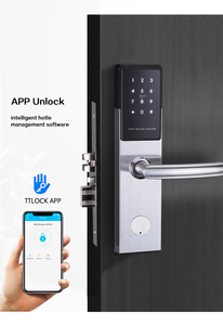 Chúng Tôi ANSI Lỗ Mộng 304 Thép Không Gỉ Điện Tử Thẻ <span class=keywords><strong>Swipe</strong></span> Bluetooth Mật Khẩu Khách Sạn Cửa Khóa Với Ttlock Từ Xa Mở Khóa - Product Image 2
